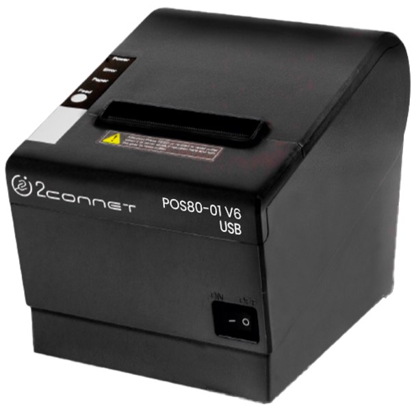 2connet Impresora 2c-pos80-01-v6 Usb 80mm Termico C/cutter