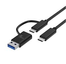 Adaptador 2 En 1xtech Tipo C A Tipo C / Usb Xtc-532
