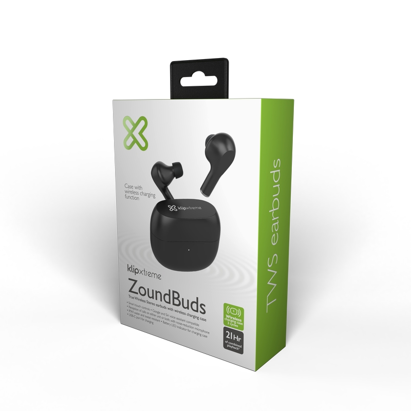 Audifono/microfono Klipx Zoundbuds Kte-250wh