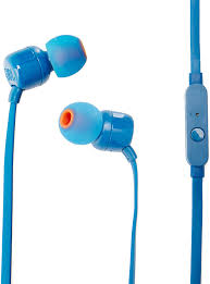 Audifono/microfono Jbl 3.5mm Wired T110 Blue