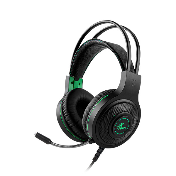 Audifono/microfono Xtech Xth-560 Gaming Black 3.5mm