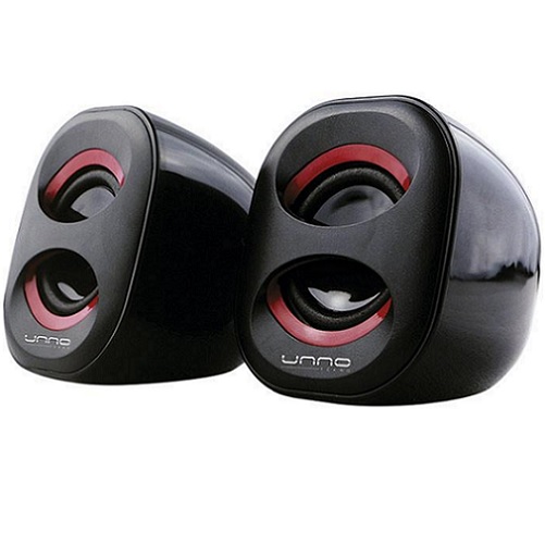 Bocinas 2.0 Brazza Unno Usb2.0 Black/red Sp9012rd