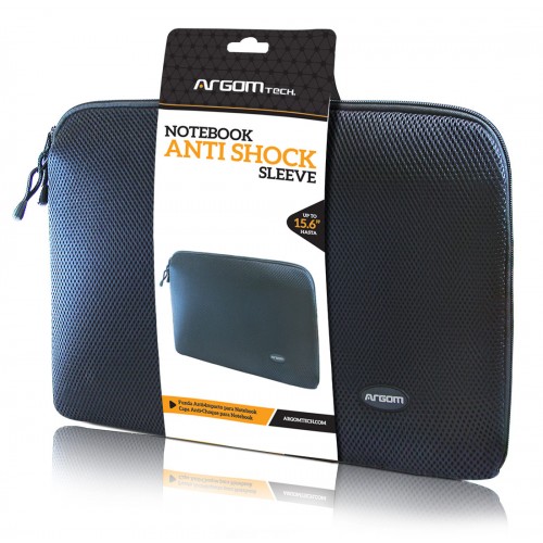 Bulto Laptop 15.6  Sleeve Argom Antishock Arg-sl-0015b