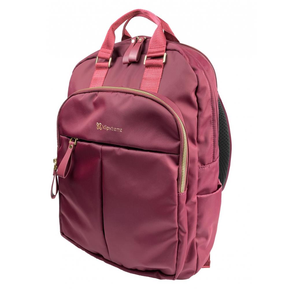 Bulto Laptop Backpack 15.6 Klipx Toscana Knb-468rd Red