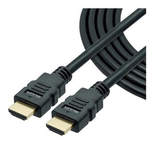 Cable Hdmi To Hdmi  6ft Unno Cb4106bk