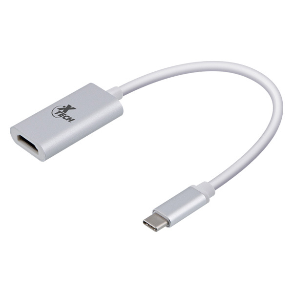 Adaptador Usb (tipo C-m) To Hdmi (f)  Xtech Xtc-540