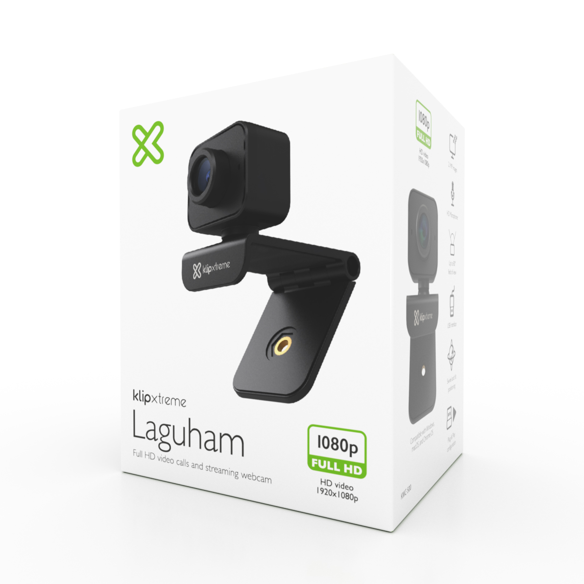 Camara Web Full Hd Klipx Kwc-500 Hd 1080p