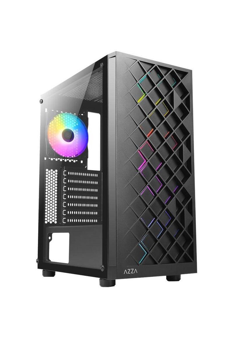 Case Atx Gaming Azza Csaz-280b Spectra Black