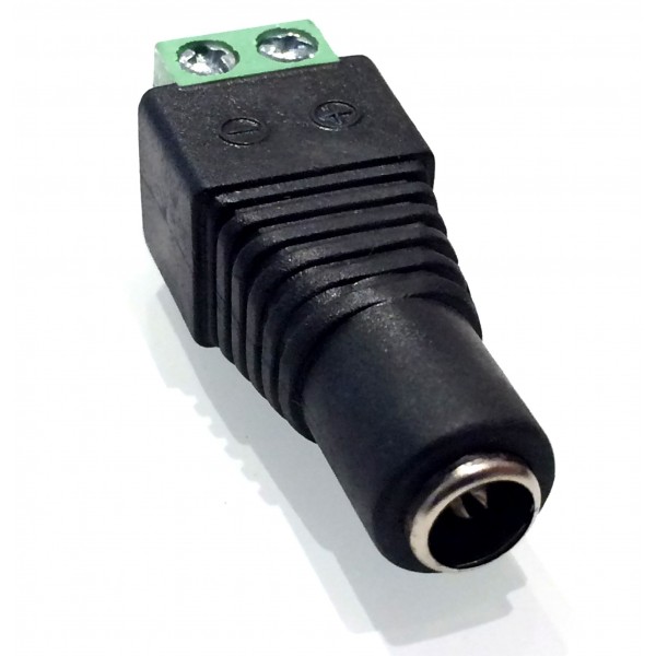 Cseg Conector Dc Jack Female With Screw Terminal