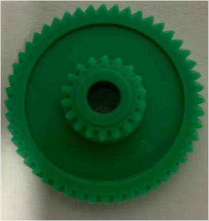 Custom Left Helical Gear Wheel M=0.50 Z=48 Rolo