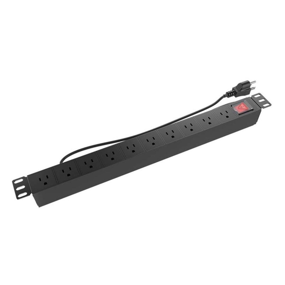 Lan Power Strip 9 Nexxt Rack Mount Aw222nxt81