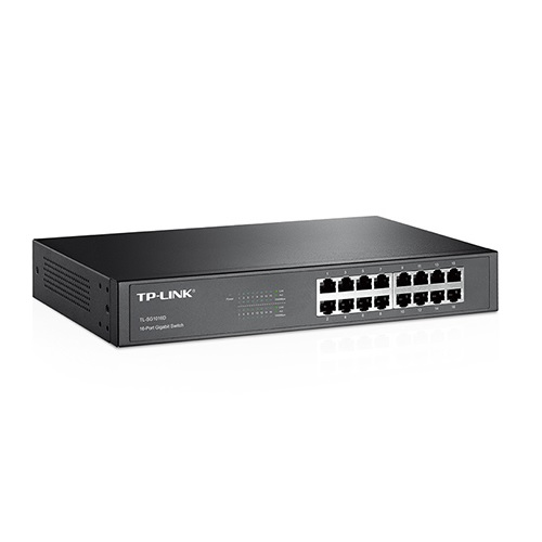 Lan Switch 16p Tp-link 10/100/1000 Tl-sg1016d Desktop