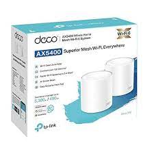Lan Router Tp-link Deco X60 Mesh (2 Pack) Wifi 6 Ax5400