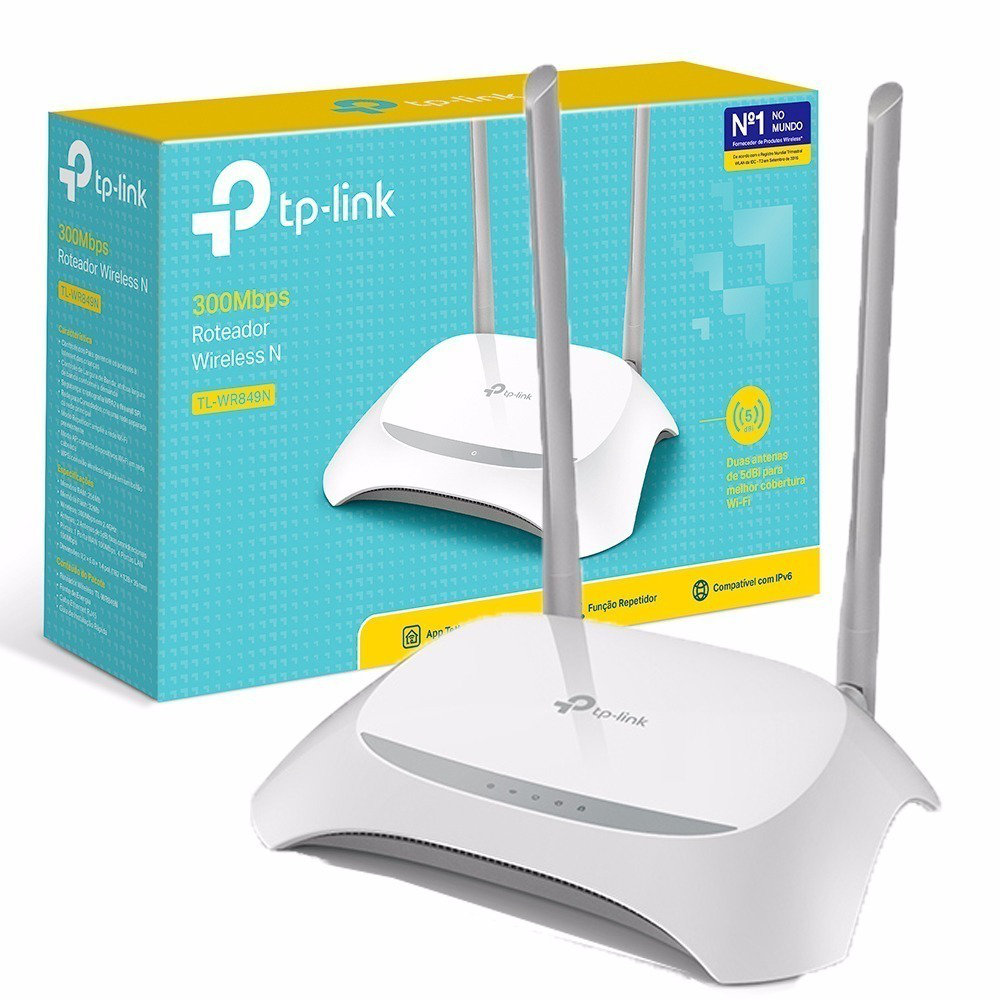 Lan Router 4p Tp-link 300mbps  Wireless Tl-wr850n