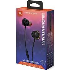 Audifono/microfono Jbl 3.5mm Wired Gaming Quantum 50 Black