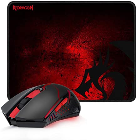 Mouse Redragon Gaming M601wl-ba + P0160