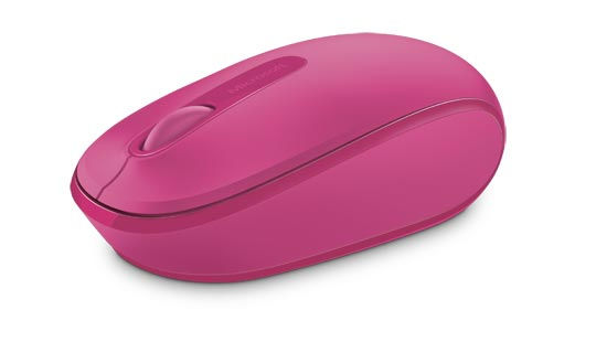 Mouse Usb Microsoft Wireless 1850 Fucsia