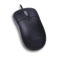 Mouse Usb Dell/hp Black Usado
