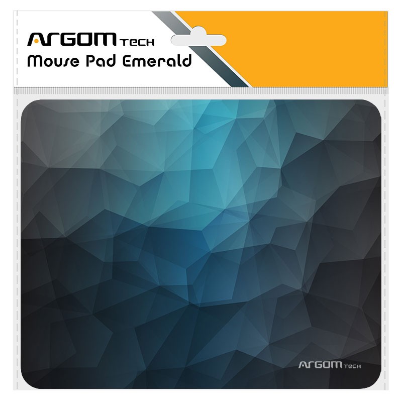 Mouse Pad Cloth/rubber Argom Arg-ac-1233l Blue