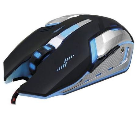 Mouse Usb Unno Tekno Brave Gaming Ms6610bk