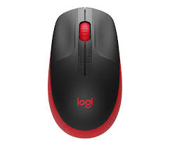 Mouse Usb Logitech M190 Wireless Red