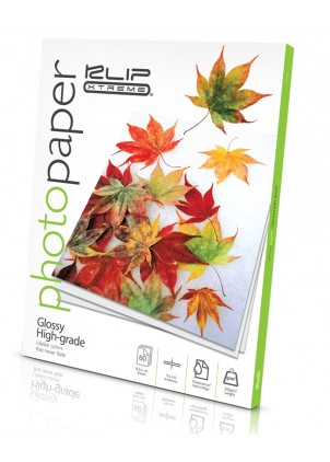 Papel Photo 60p Glossy Klipx 8.5*11 Kpg-160