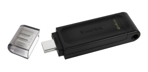 Pen Drive 64.0 Gb Kingston Data Traveler (tipo C)  Dt70/64gb