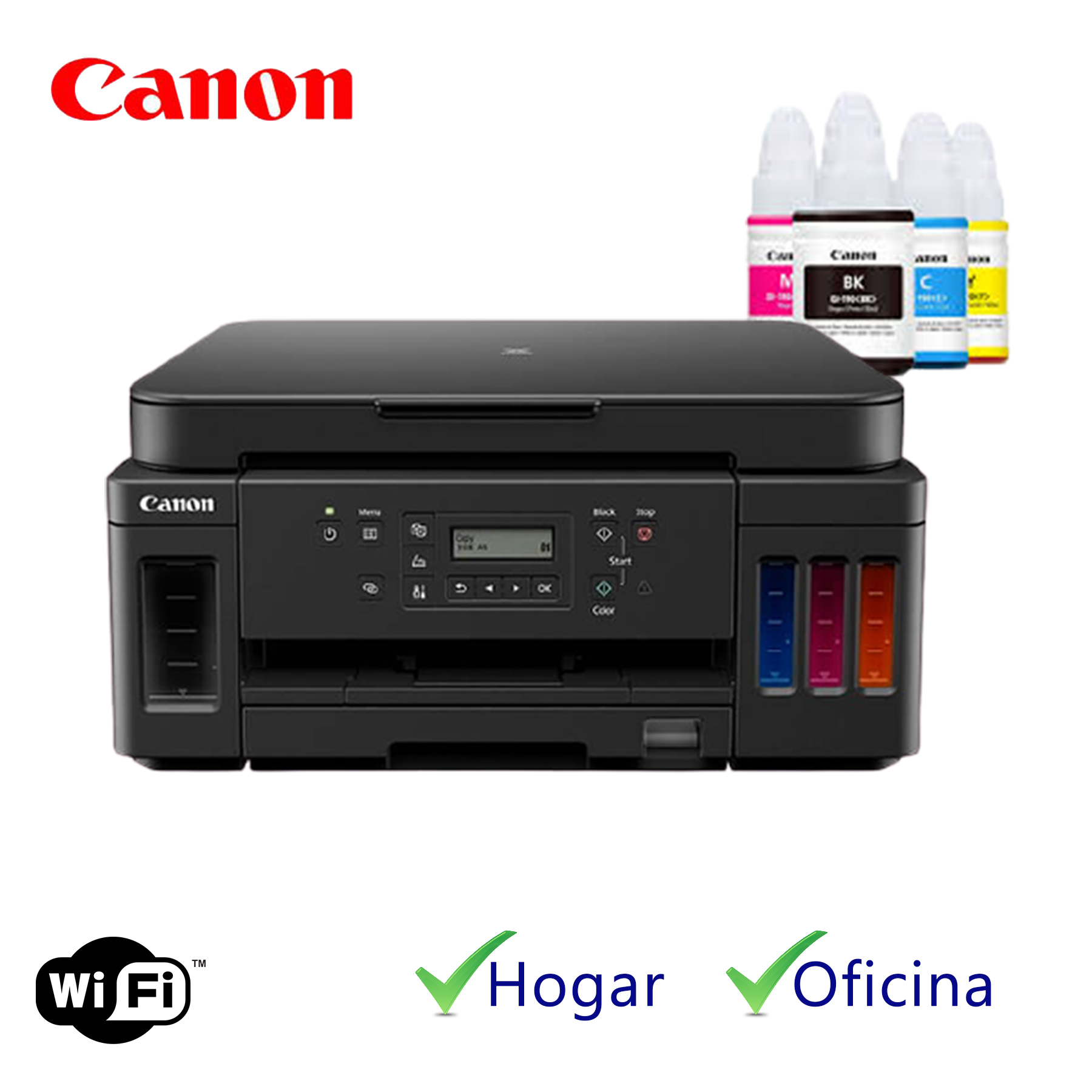 Printer Canon Pixma G6010 Sistema Tinta De Fabrica