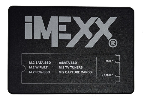 Rack M2 Sata A  2.5 Sata Imexx  Ime-21294