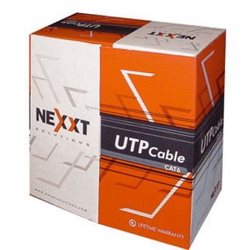 Rj-45 Cable Utp Cat6 Rollo 1000ft Nexxt Blue Ab356nxt02