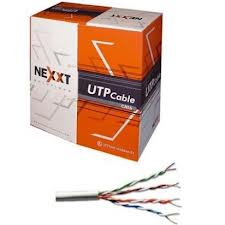 Rj-45 Cable Utp Cat5e Rollo 1000ft Nexxt Azul 798302030022