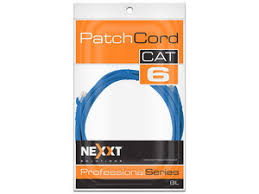 Rj-45 Patch Cord Nexxt Cat6 1ft Cm Type Blue
