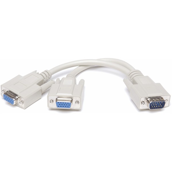 Cable Splitter Vga/m A 2 Vga/h