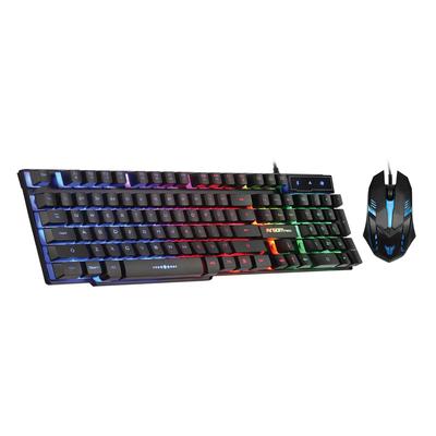 Teclado/mouse Usb Gaming Argom Combat Black Arg-kb-2051bk
