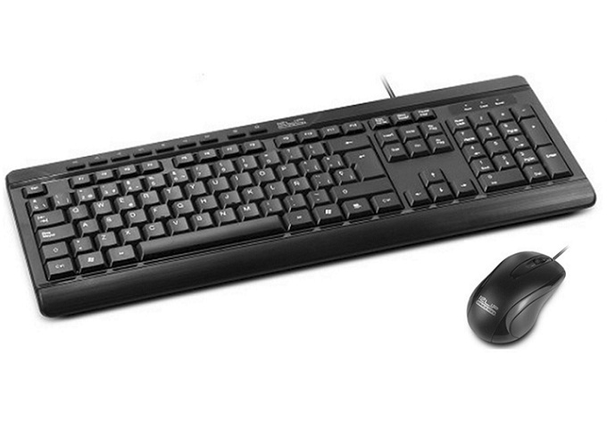 Teclado/mouse Usb Klipx Brillance Kck-251s