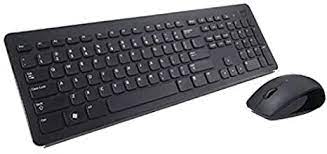 Teclado/mouse Wireles Dell Km3322w-r-ltn Spa Black