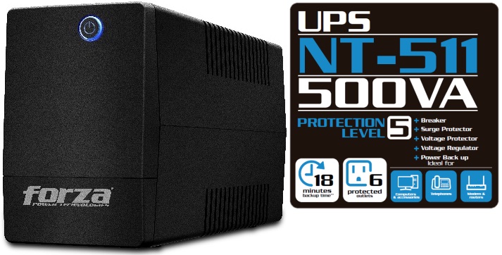 Ups 500-va Forza (nt-511d)