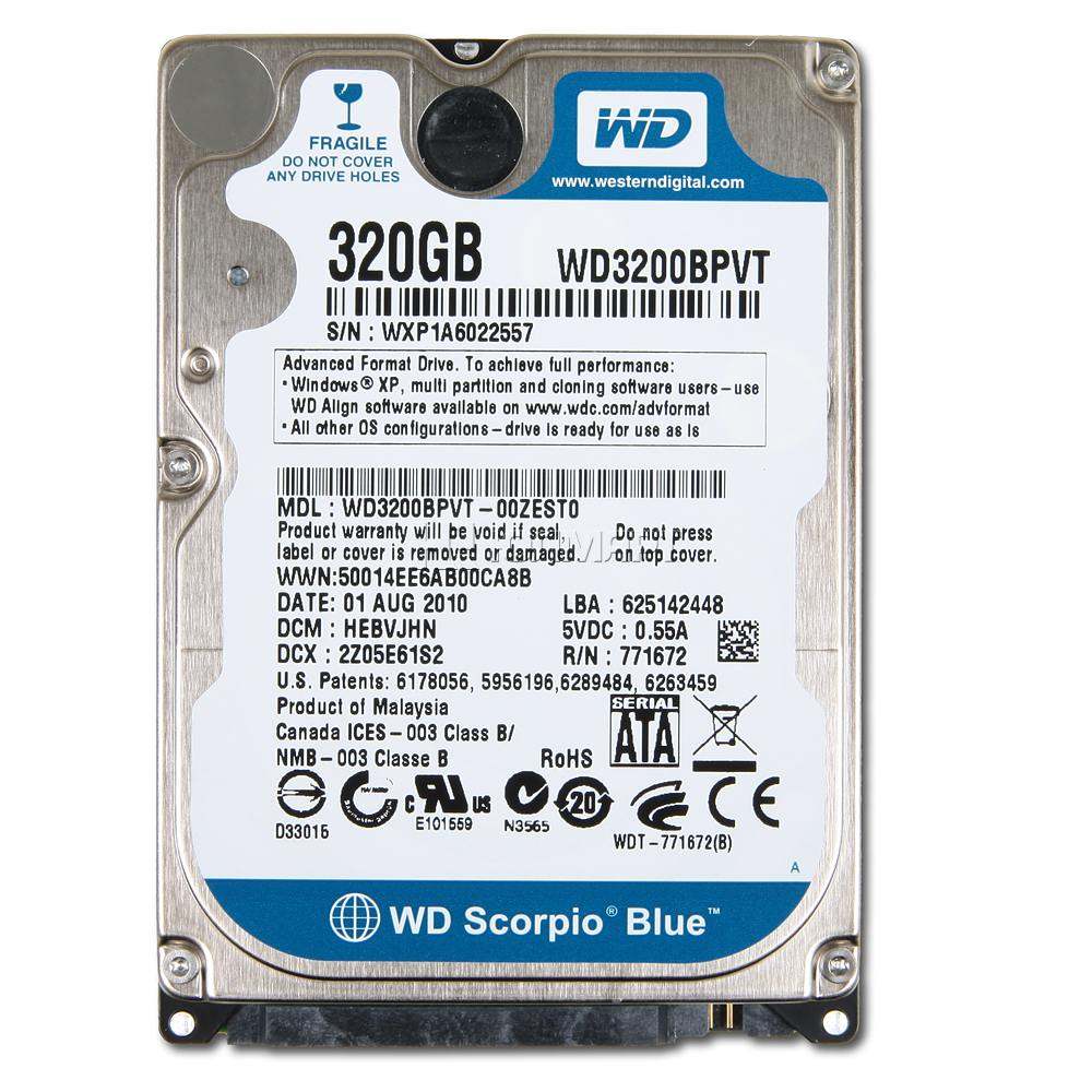 Disco Laptop Sata 320gb  Pull Out