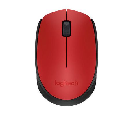 Mouse Usb Logitech Wireless M170 Red