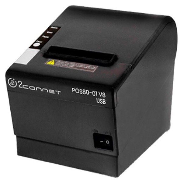 2CONNET IMPRESORA 2C-POS80-01-V8 USB 80MM TERMICO C/CUTTER