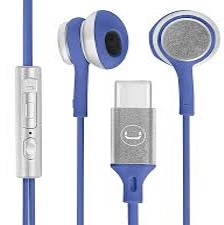 AUDIFONO/MICROFONO UNNO TIPO C  BLUE HS7005BL