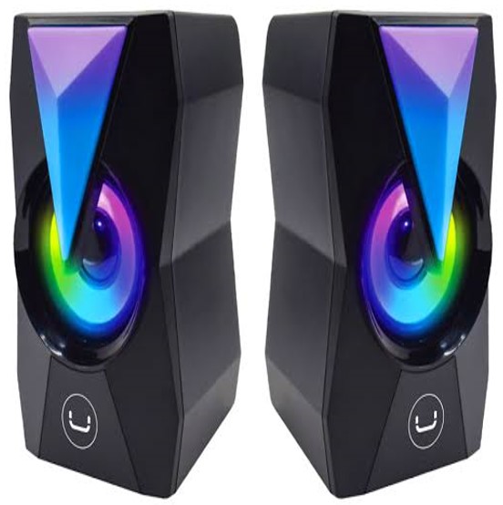 BOCINA 2.0 ICON UNNO USB2.0 BLACK SP9013BK