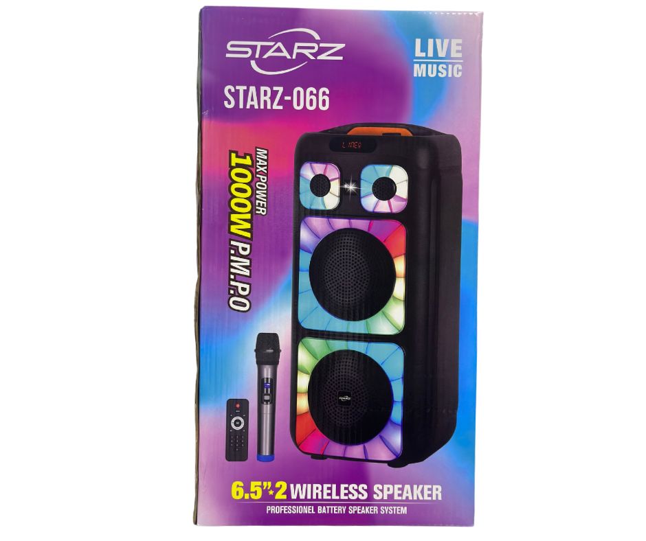 BOCINA KARAOKE 6.5 STARTZ-066 CON BATERIA