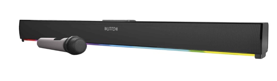 BOCINA UNNO HARMONY TWS SOUNDBAR W/ MICROPHONE SP9301BK