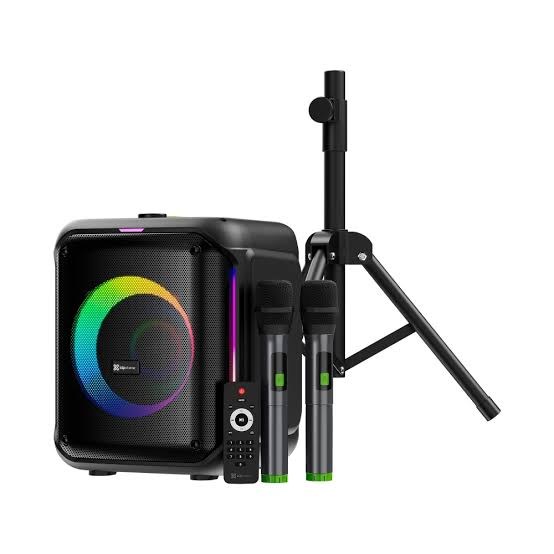 BOCINA KARAOKE KLIPX ULTRABLASTER C/MICROFONO