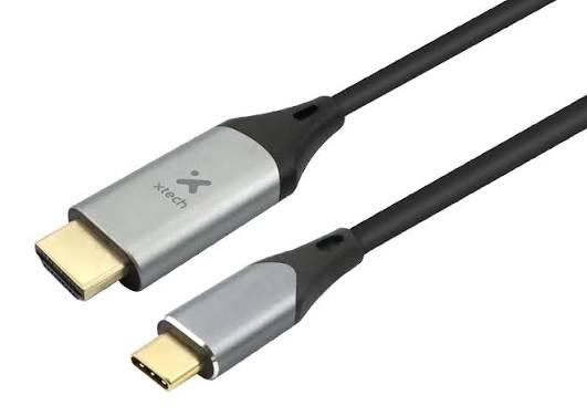 CABLE XTECH TIPO C A HDMI  6FT XTC-546