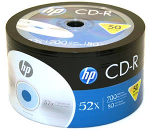 CAKE/CD 50-UD LSK 52X 700MB SILVER SHINY