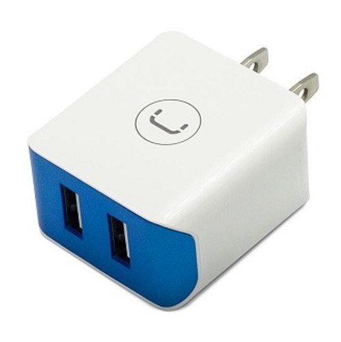 CARGADOR AC USB UNNO DUAL 2.1AMP PW5060WT