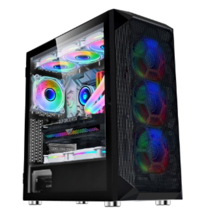 JACLINK CASE GAMING RGB JACL-GC03 BLACK 8FANS