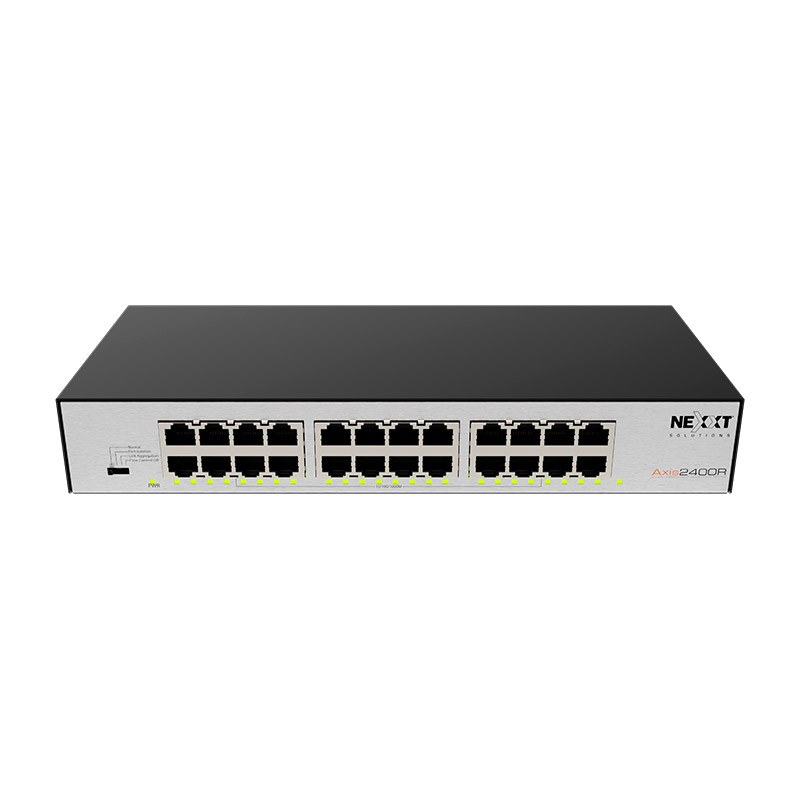 LAN SWITCH 24P NEXXT 10/100/1000 AXIS2400R GIGABIT RACK